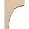 Ekena Millwork 7"W x 14"D x 21"H Classic Stockport Rough Cedar Woodgrain TimberThane Corbel, Primed Tan CORUR07X14X21STORCPR - alternate 6